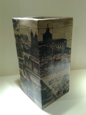銘邦家居飾品 陶瓷工藝裝飾品四方箭筒的藝術與實用價值探索